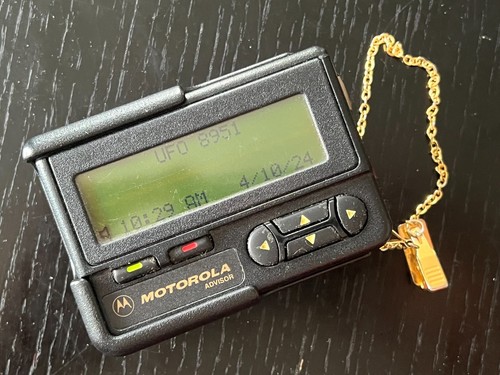 Motorola advisor pager - motorola,