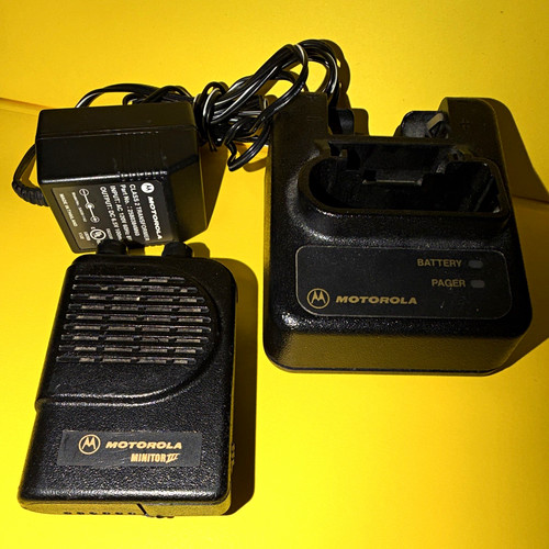 Motorola minitor iii vhf black - minitor,
