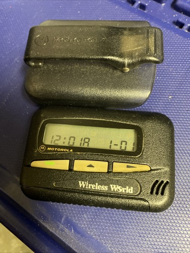 Motorola flex pager with side - pager,