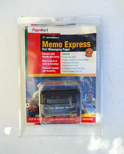 Motorola memo express - motorola, pager