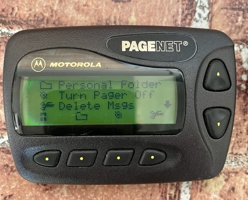 Rare motorola flex page - motorola,